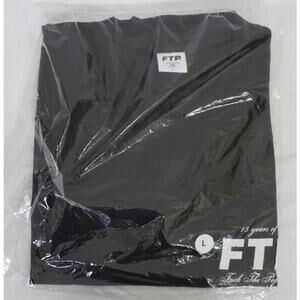 FTP 15 Year Anniversary Logo Tee Black Large NEW